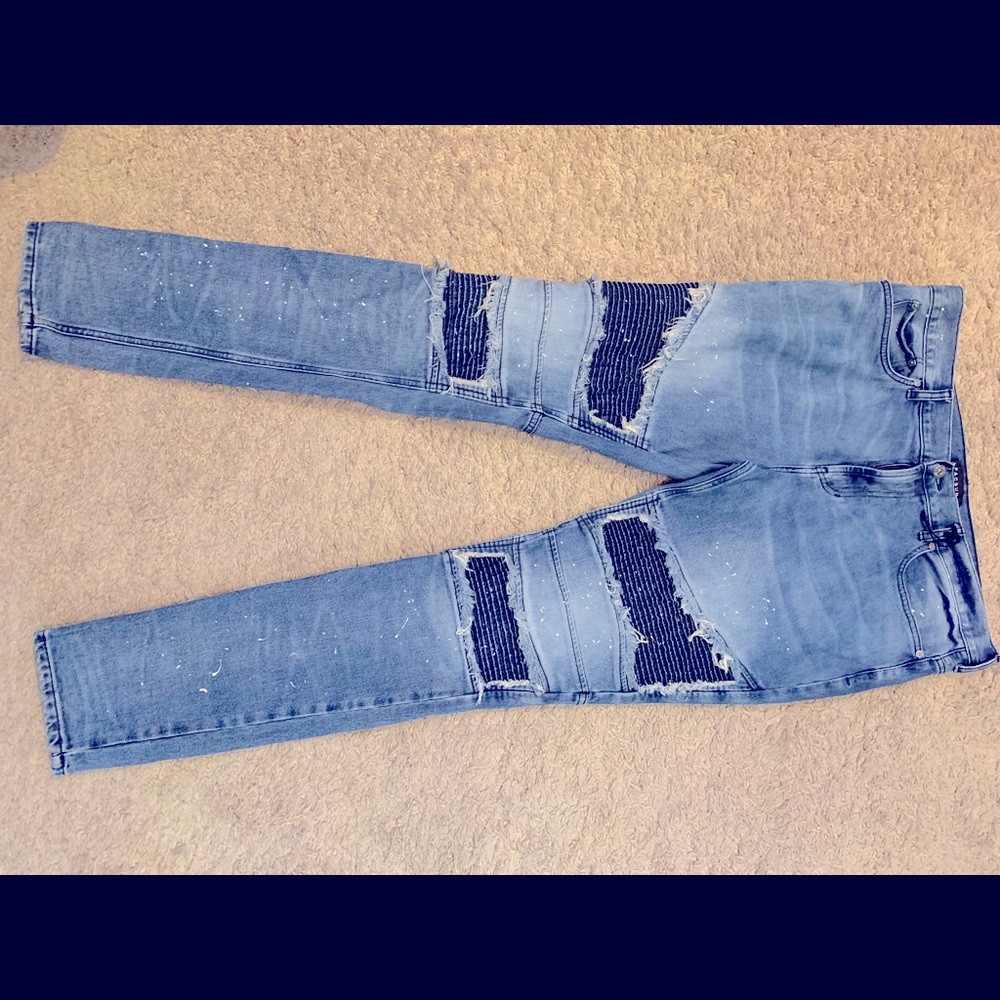 PacSun Distressed Stacked Skinny Jeans
